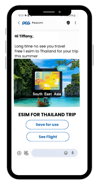 App mockup