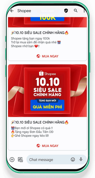 App mockup