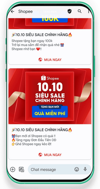 App mockup
